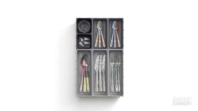 Amazon.com: Joseph Joseph Blox 7 Piece Plastic Storage Trays